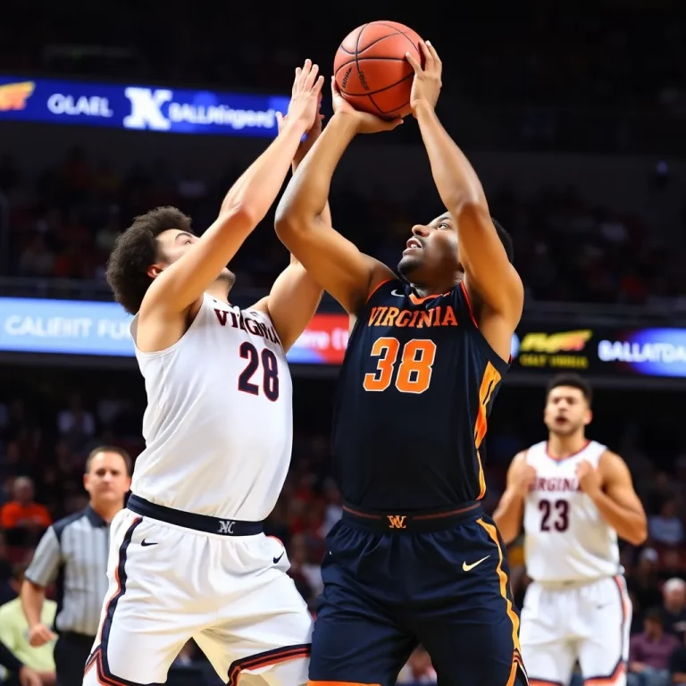 Virginia Cavaliers Fall to California Golden Bears in ACC Showdown, 75-61