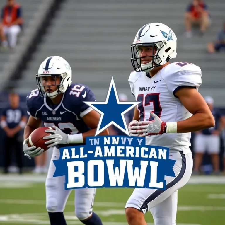 Navy All-American Bowl Set to Showcase Future Football Stars in San Antonio