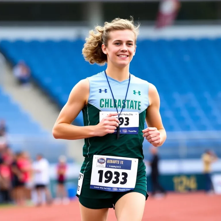 NCAA Honors Charlotte Track Star Riley Felts with Today's Top 10 Award