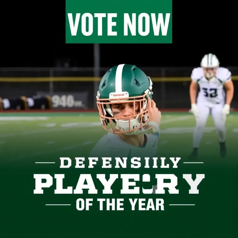 Vote Now for the National Defensive Player of the Year in High School Football!