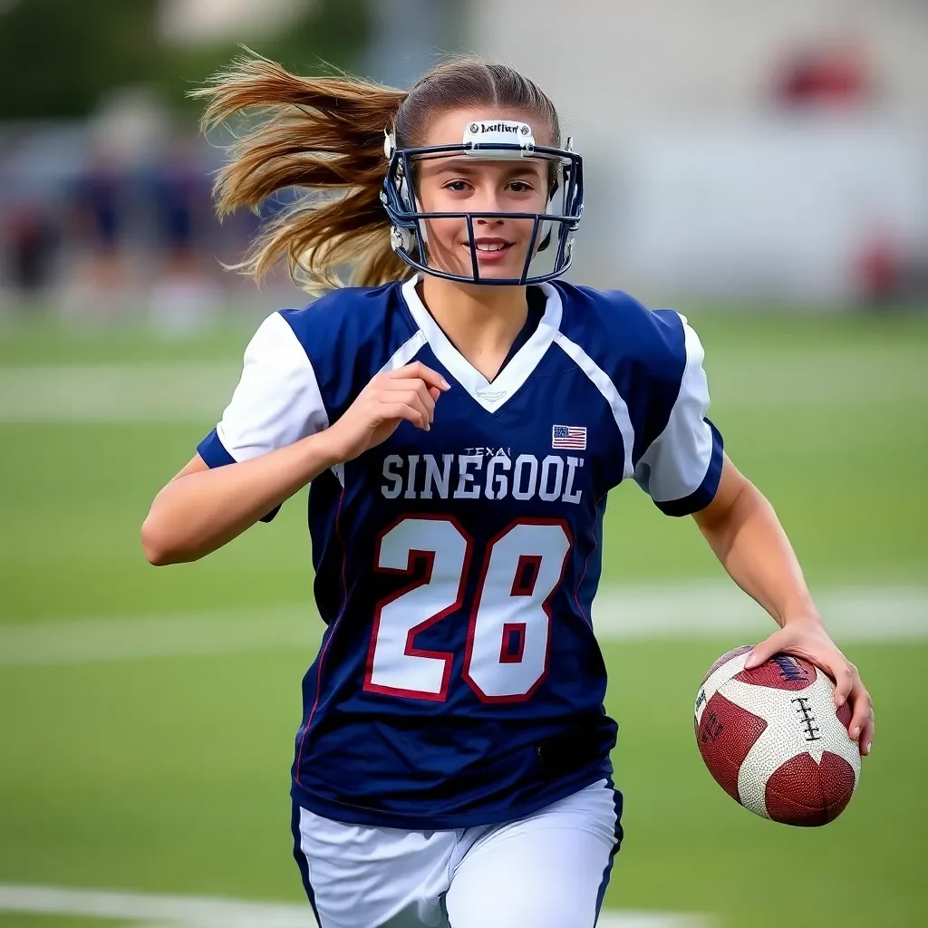 Ava Wallace Named National High School Girls Flag Football Player of the Year as Texas Girls Football Gains Momentum