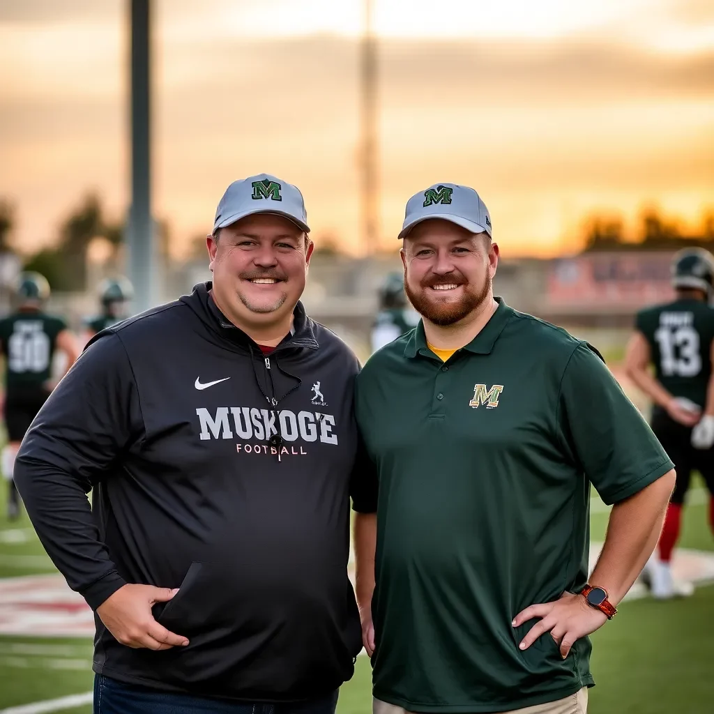 Muskogee Football Welcomes New Head Coach Dale Condict and Offensive Coordinator Mason Fine