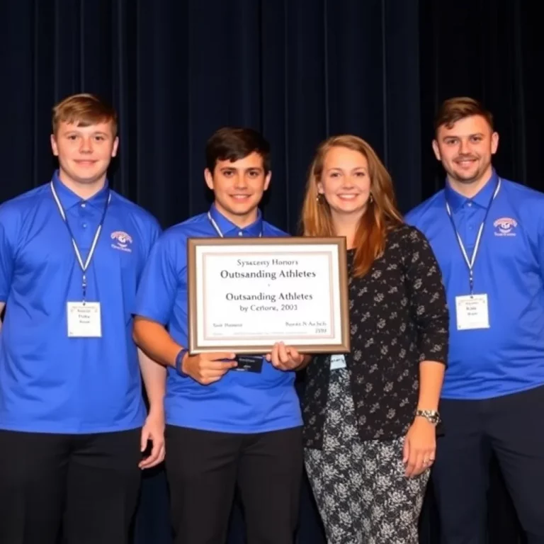 Syracuse Honors Outstanding Athletes in Small School Football Awards Ceremony