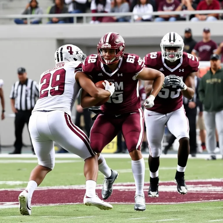 Alabama A&M Bulldogs Hold Narrow Lead Over Prairie View Panthers at Halftime in SWAC Showdown