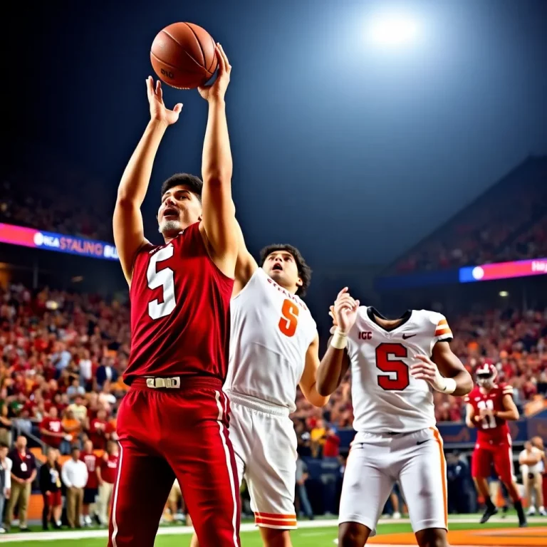 Stanford Cardinal Lead Syracuse Orange 33-24 at Halftime in NCAA Showdown