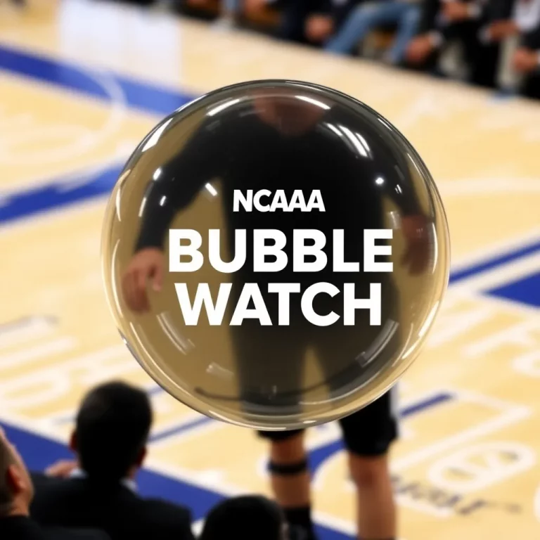 NCAA Bubble Watch 2025: Tracking the Race for March Madness Spots as Tournament Approaches