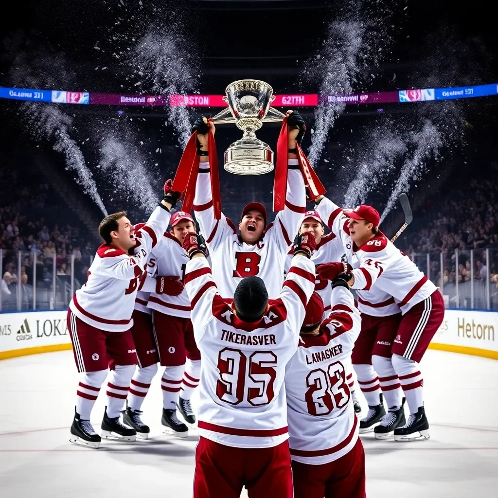 Boston University Clinches 32nd Beanpot Title in Thrilling Men's Hockey Championship