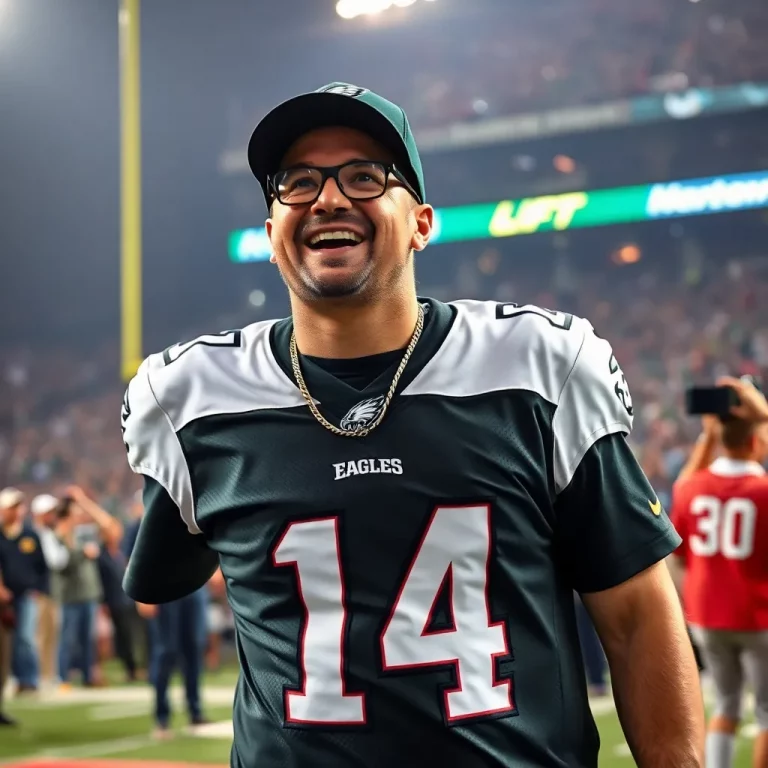 Eagles' Coach Nick Sirianni Celebrates Super Bowl LIX Victory in A.J. Brown's High School Jersey