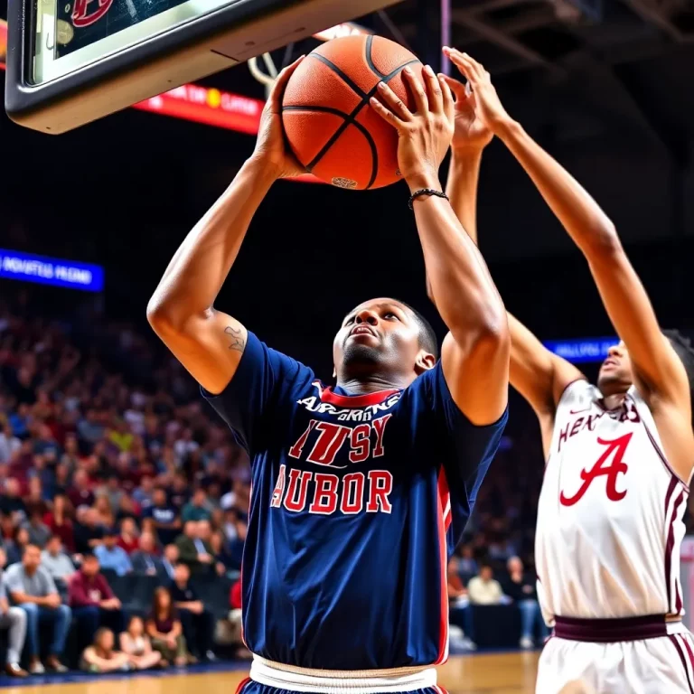 Auburn Secures Victory Against Alabama in Thrilling SEC Basketball Showdown