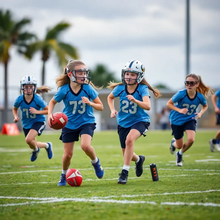 Exciting Matchups Await as Girls Flag Football Season Kicks Off in Florida