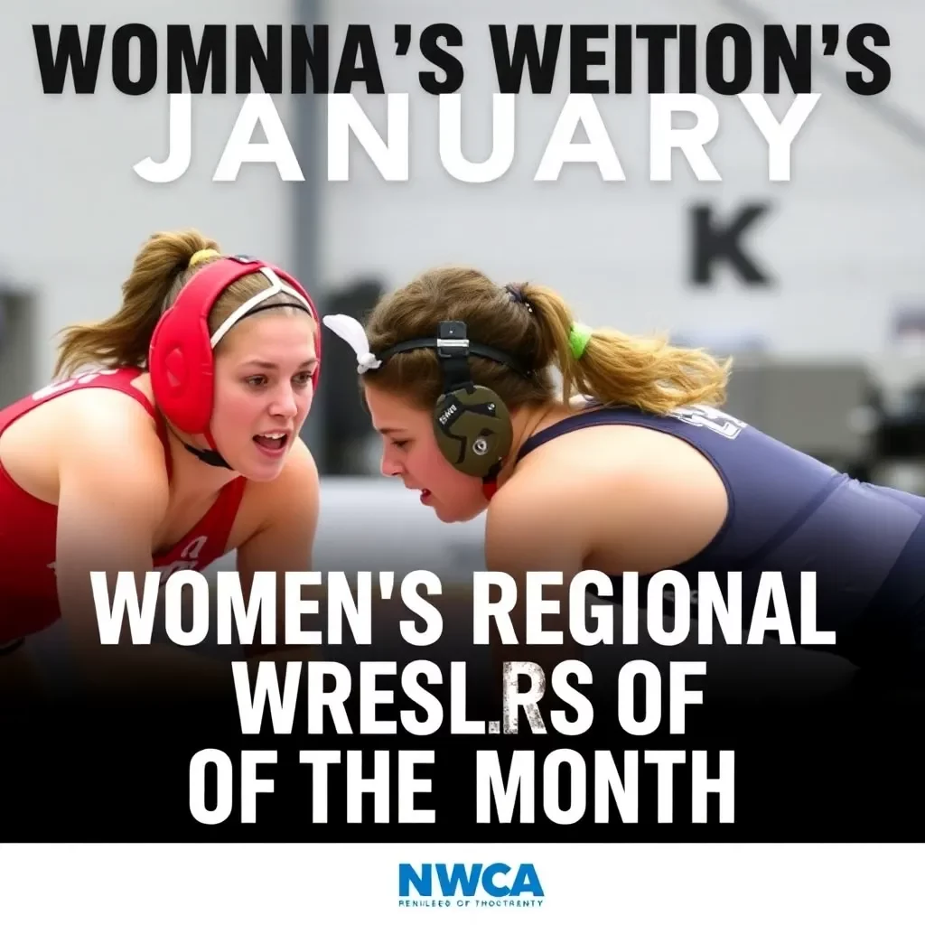 January NCAA Women's Regional Wrestlers of the Month Announced by NWCA