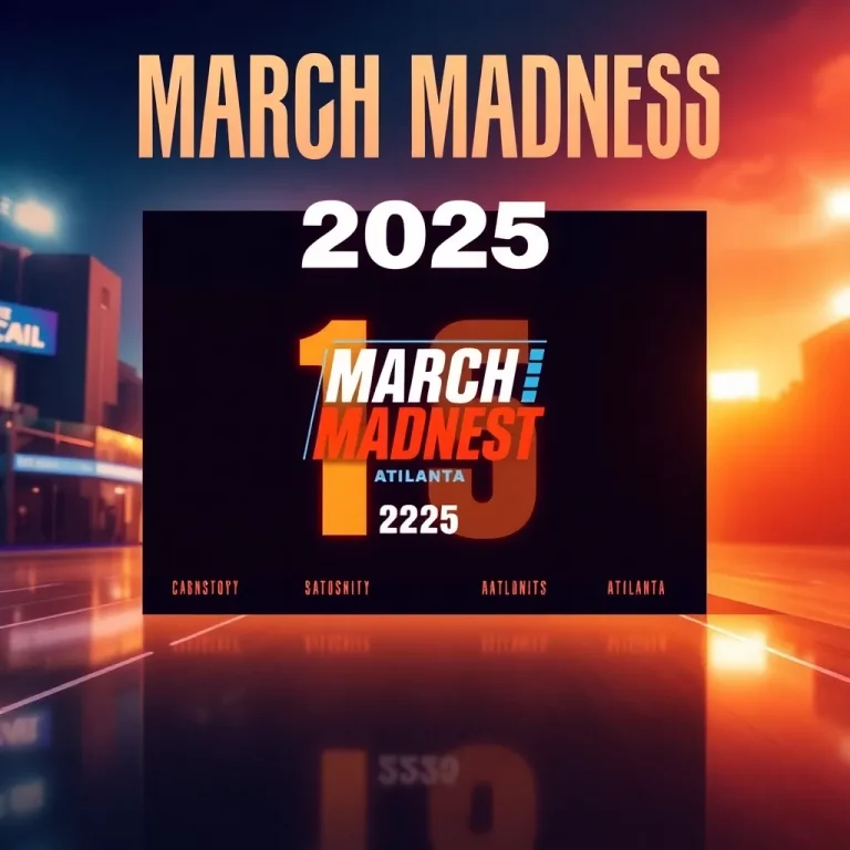 March Madness 2025: Countdown to the NCAA Tournament Begins in Atlanta