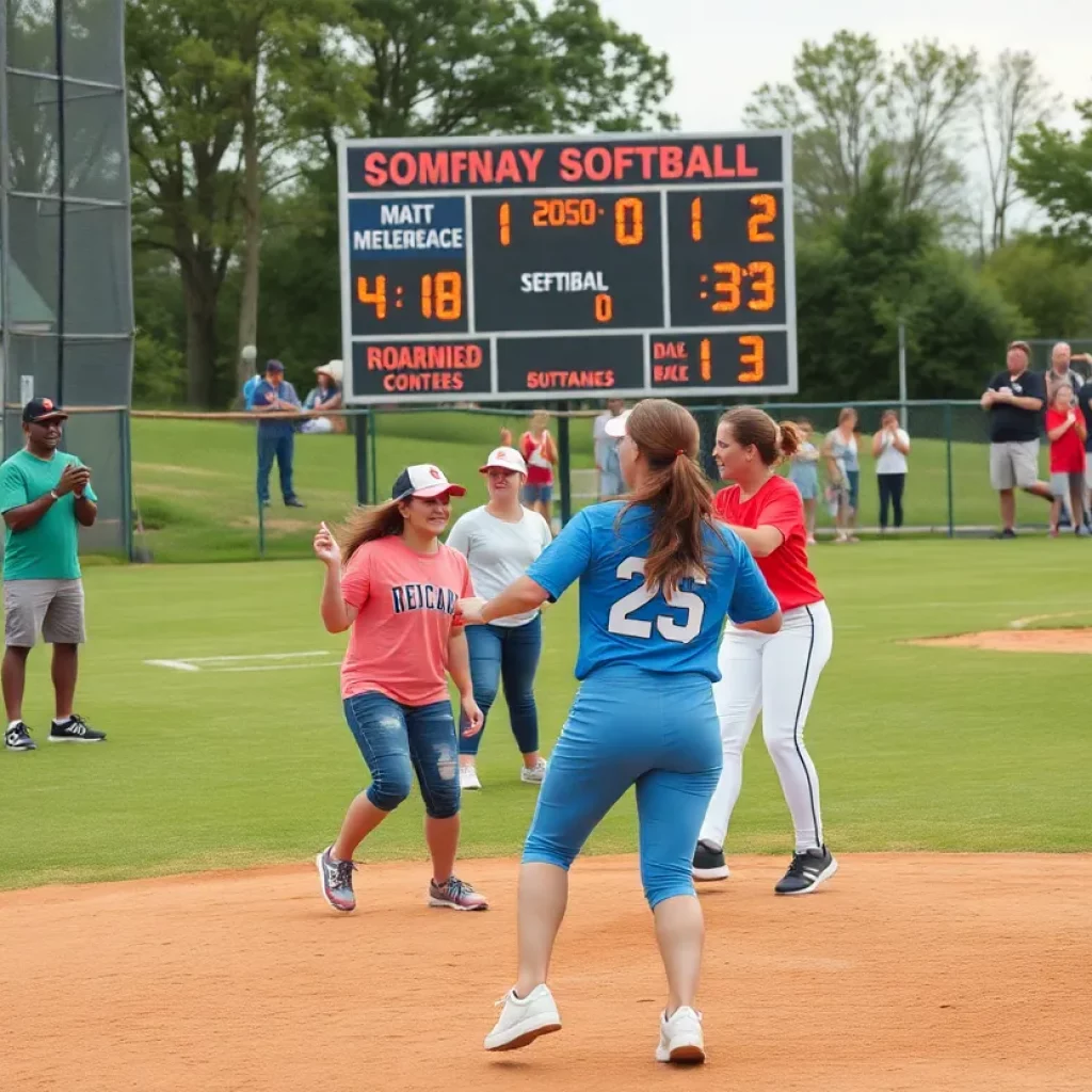 Community support for San Luis Obispo High School softball team