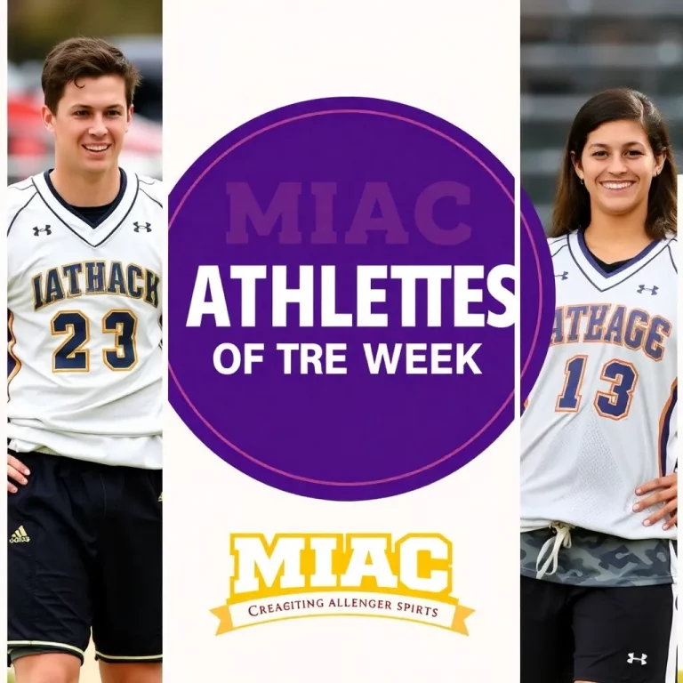 New Athletes of the Week Announced for MIAC Celebrating Excellence in Collegiate Sports