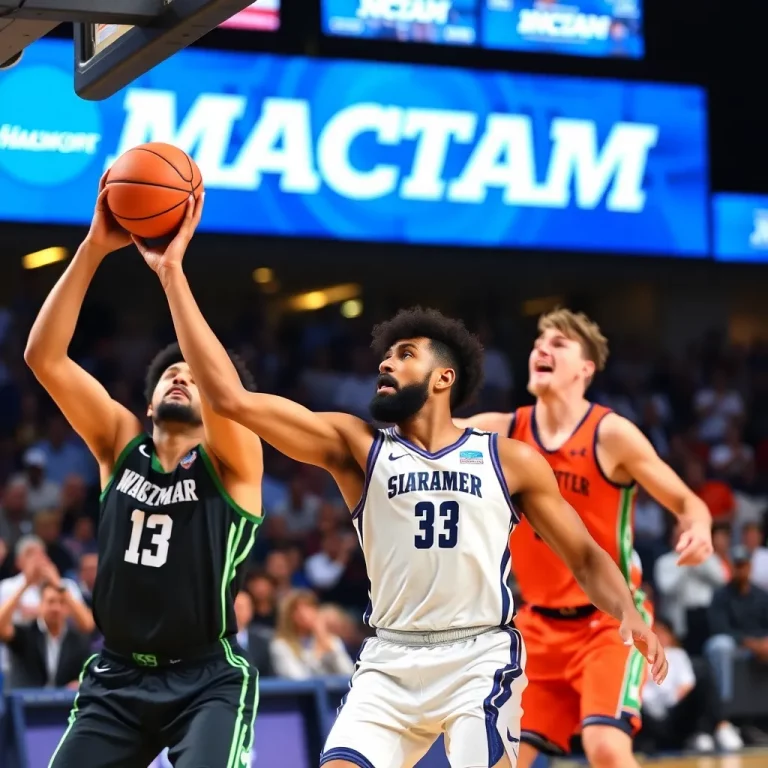 NCAA Men's Tournament Sees Upsets and Dominance in First Round Action from Seattle