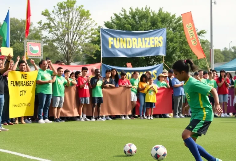 Supporters gathered at Apalachee High School soccer team fundraiser