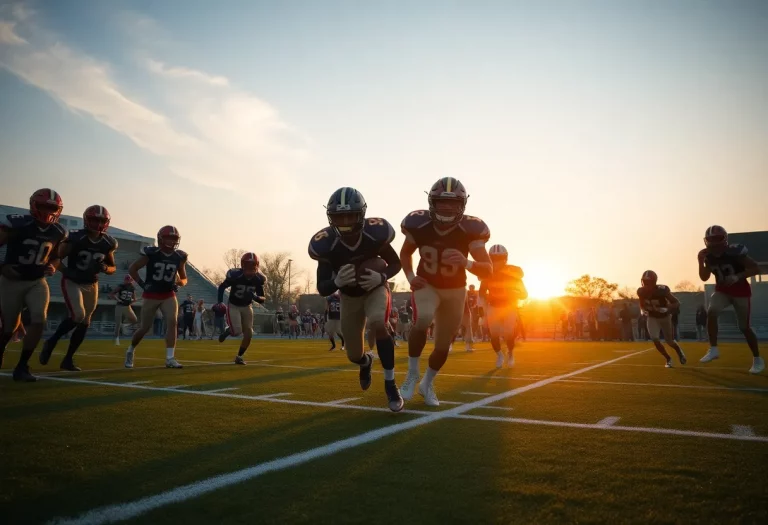 Brandon Bulldogs football training session