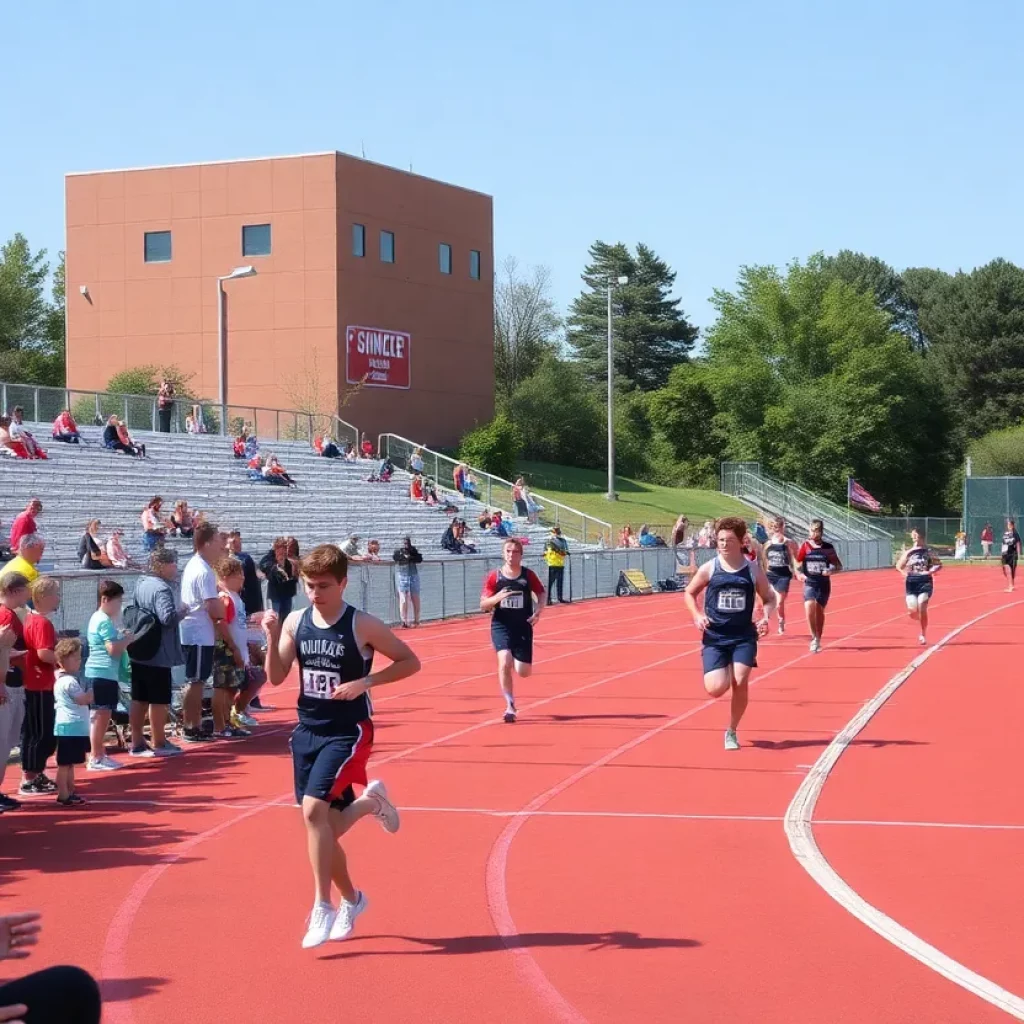 Local high school athletes competing at the CSS Invitational