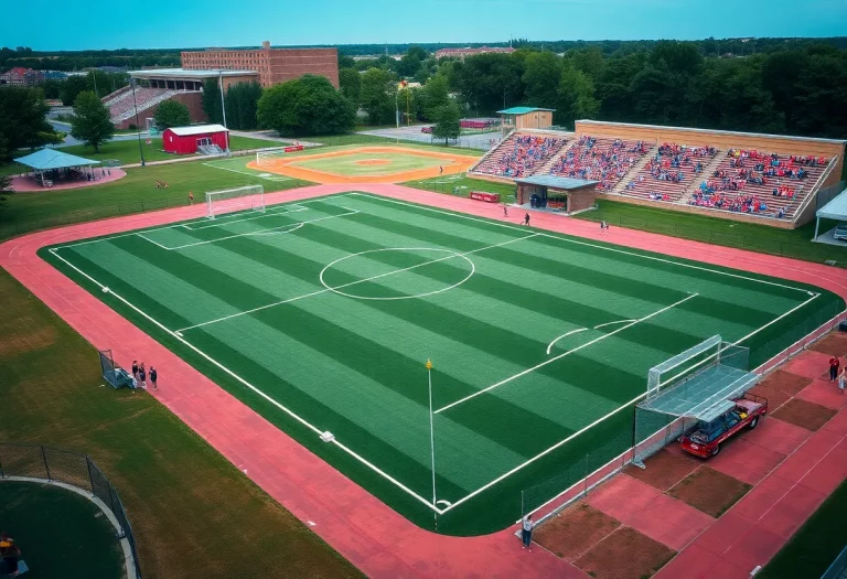 Cullman High School upgraded athletic facilities with soccer, baseball, and softball fields