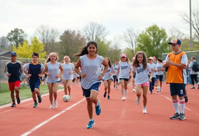 DODEA student-athletes participating in spring sports activities