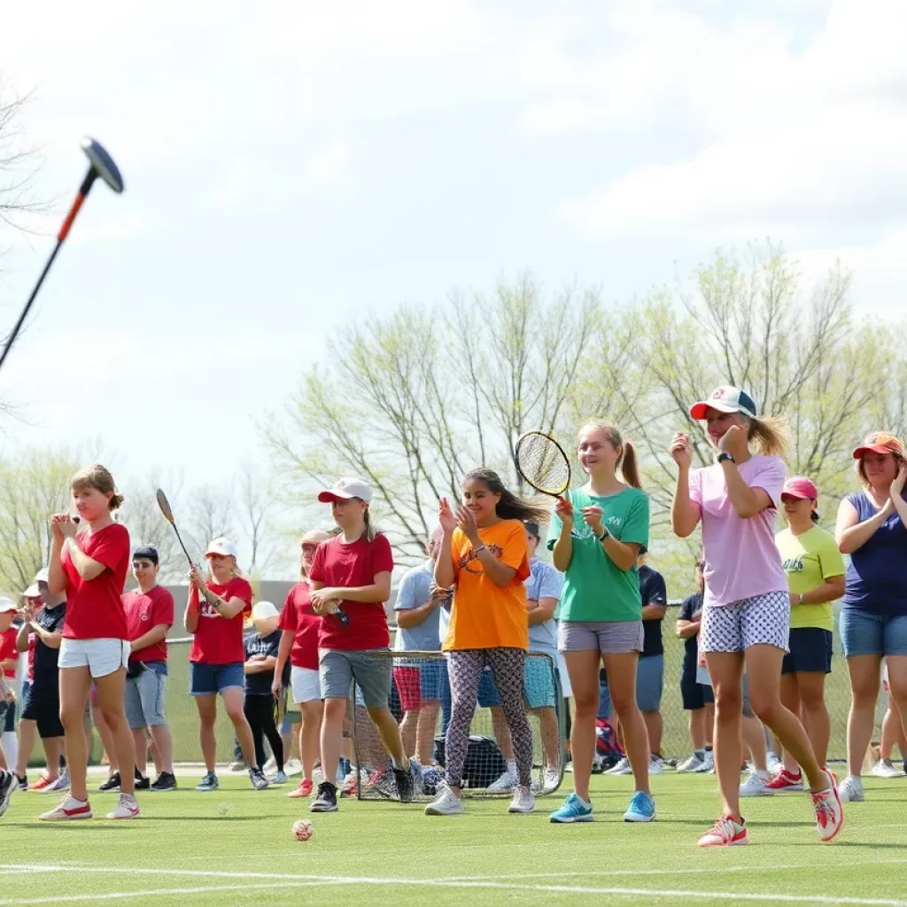 High school athletes participating in spring sports at Walla Walla