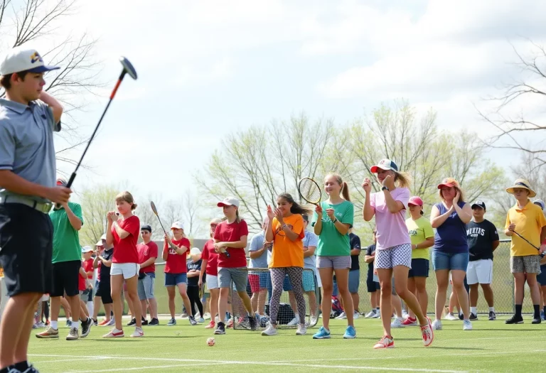 High school athletes participating in spring sports at Walla Walla